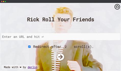 rickroll link generator|Clean rickroll website : r/rickroll